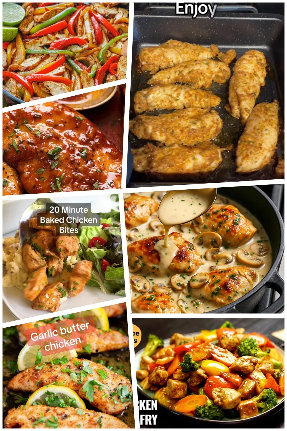 These quick chicken recipes are perfect for busy nights. Easy 20-minute chicken dinners inspired by viral cooking videos that are fast, simple, and family-friendly.