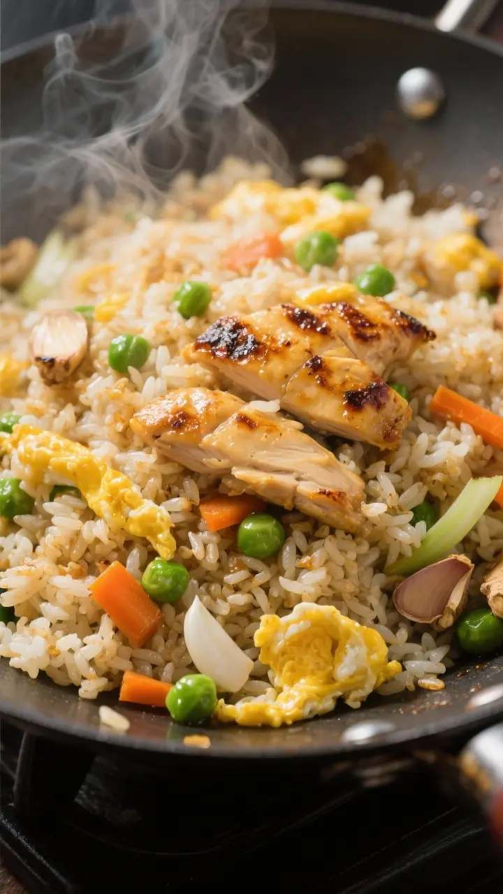 Chicken fried rice is one of those meals that checks every box: quick, comforting, and packed with flavor. It’s the kind of dish that turns leftover rice and a few fridge staples into something satisfying. You get tender chicken, crisp veggies, and savory rice all in one pan. The best part? It’s customizable and comes together in minutes once everything is prepped.