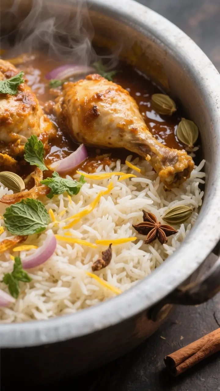 Chicken biryani brings together tender chicken, aromatic rice, and warm spices in one comforting, festive dish. It’s the kind of meal that makes the whole house smell amazing and gets people lingering around the table. While it looks impressive, it’s surprisingly manageable when you break it into simple steps. This version is approachable, richly flavored, and designed for home cooks. You don’t need rare ingredients or restaurant equipment—just patience, good spices, and a steady simmer.