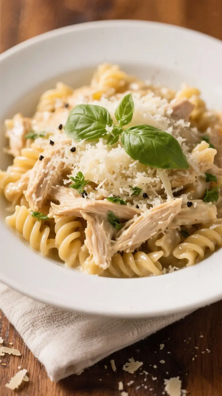 If you love no-fuss dinners that taste like comfort in a bowl, this Dump and Go Slow Cooker Parmesan Chicken Pasta is for you. Everything cooks in one pot while you get on with your day, and the result is a creamy, cheesy pasta the whole family will love. No searing, no fancy steps—just real ingredients and big flavor.