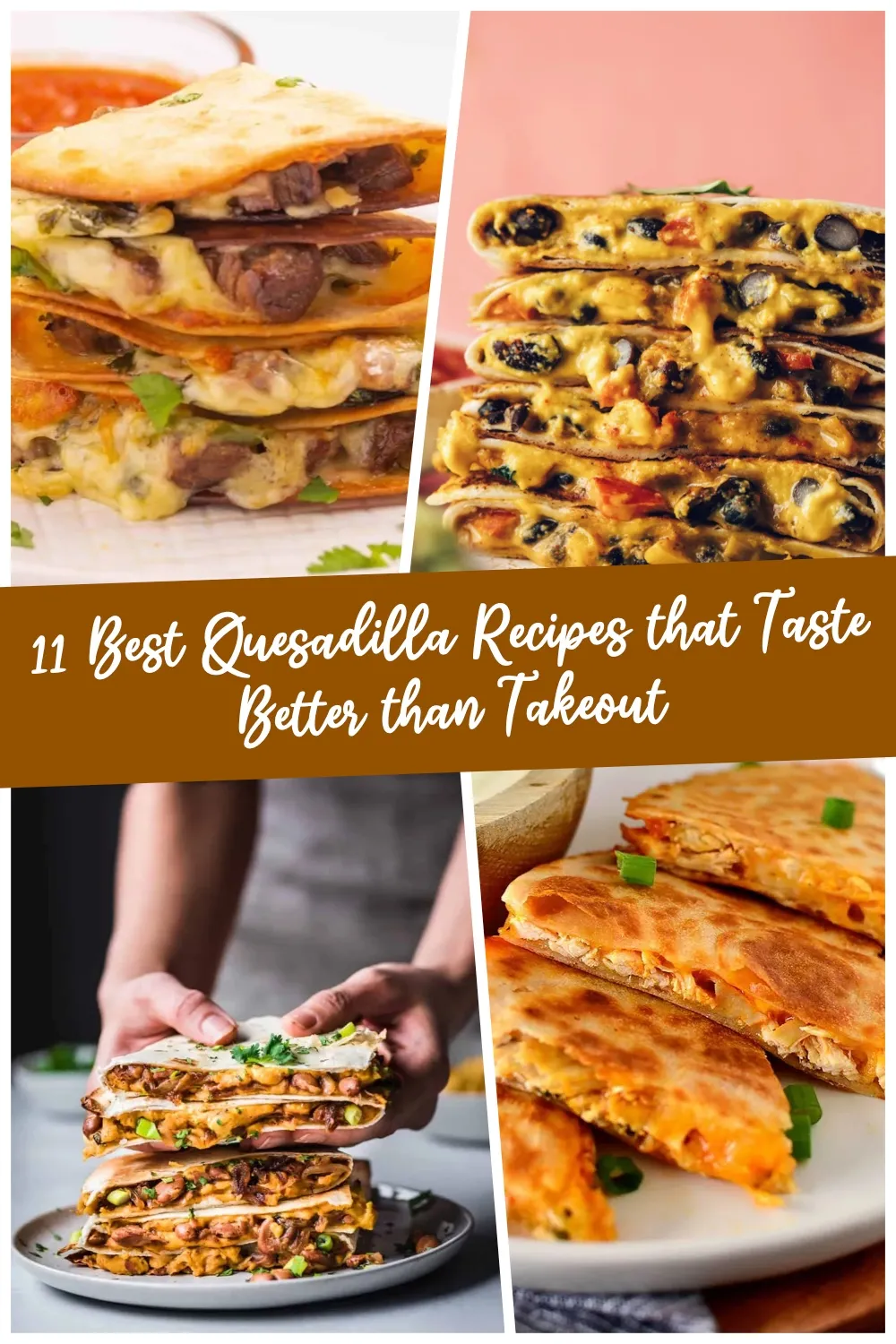 Get ready for melty, crispy, flavor-packed goodness! These 11 quesadilla recipes are total game-changers—easy to make and impossible to resist. Perfect for lunch, dinner, or anytime snack attacks! 🧀🔥 #QuesadillaRecipes #CheesyGoodness