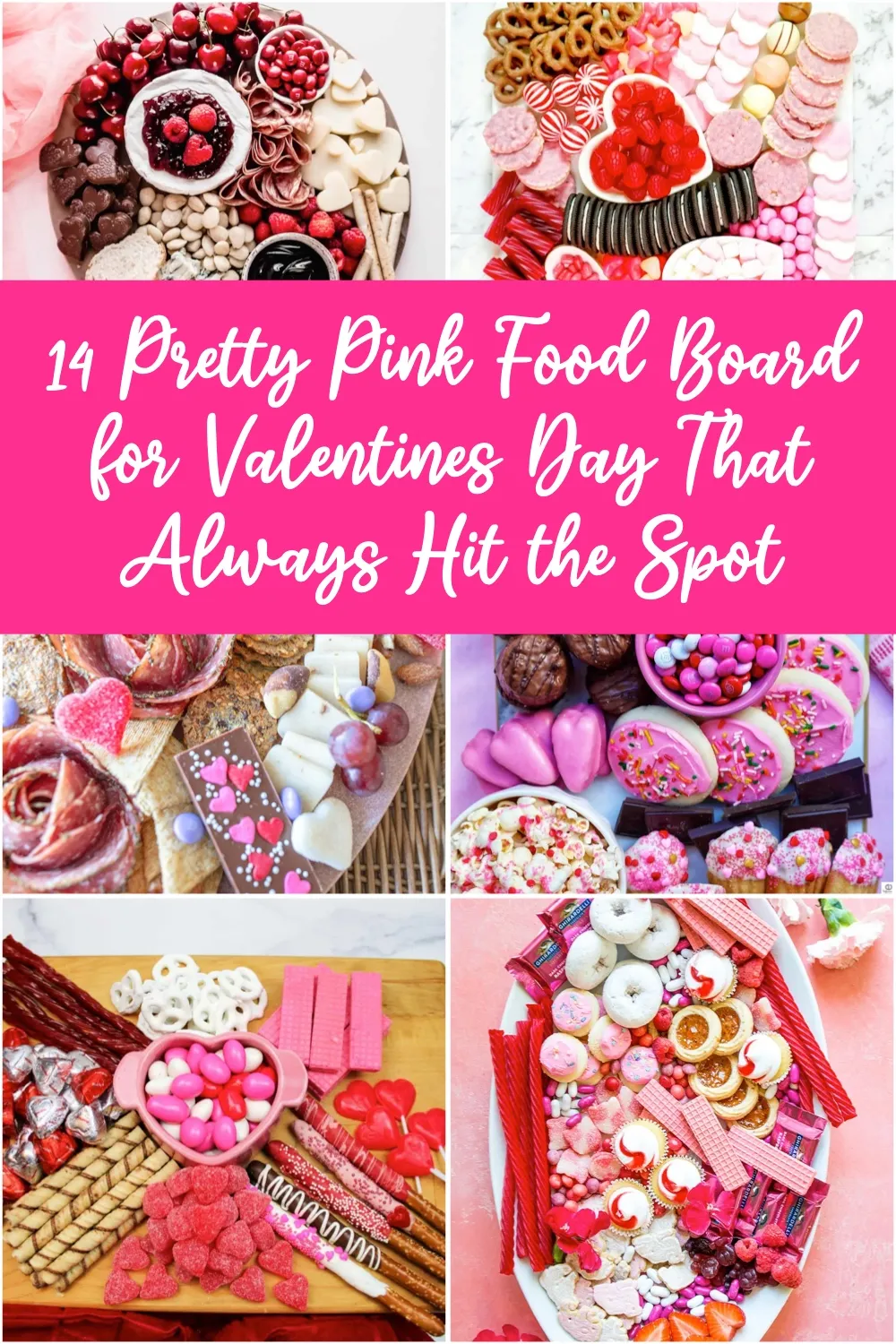 Get party-ready with these 14 pink-perfect food boards! From candy-packed platters to sweet & savory spreads, these Valentine’s Day boards bring all the festive charm—and flavor. So cute, so delicious! 💝🧀 #valentinesday #pinkfoodboard