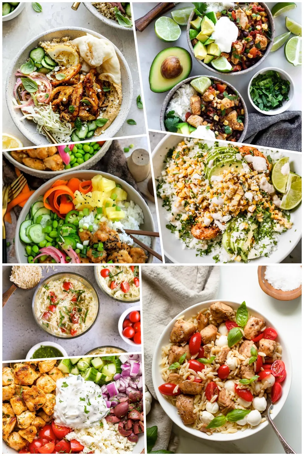 Chicken bowls are the kind of dinner that just works—easy, customizable, and packed with flavor 🍽️