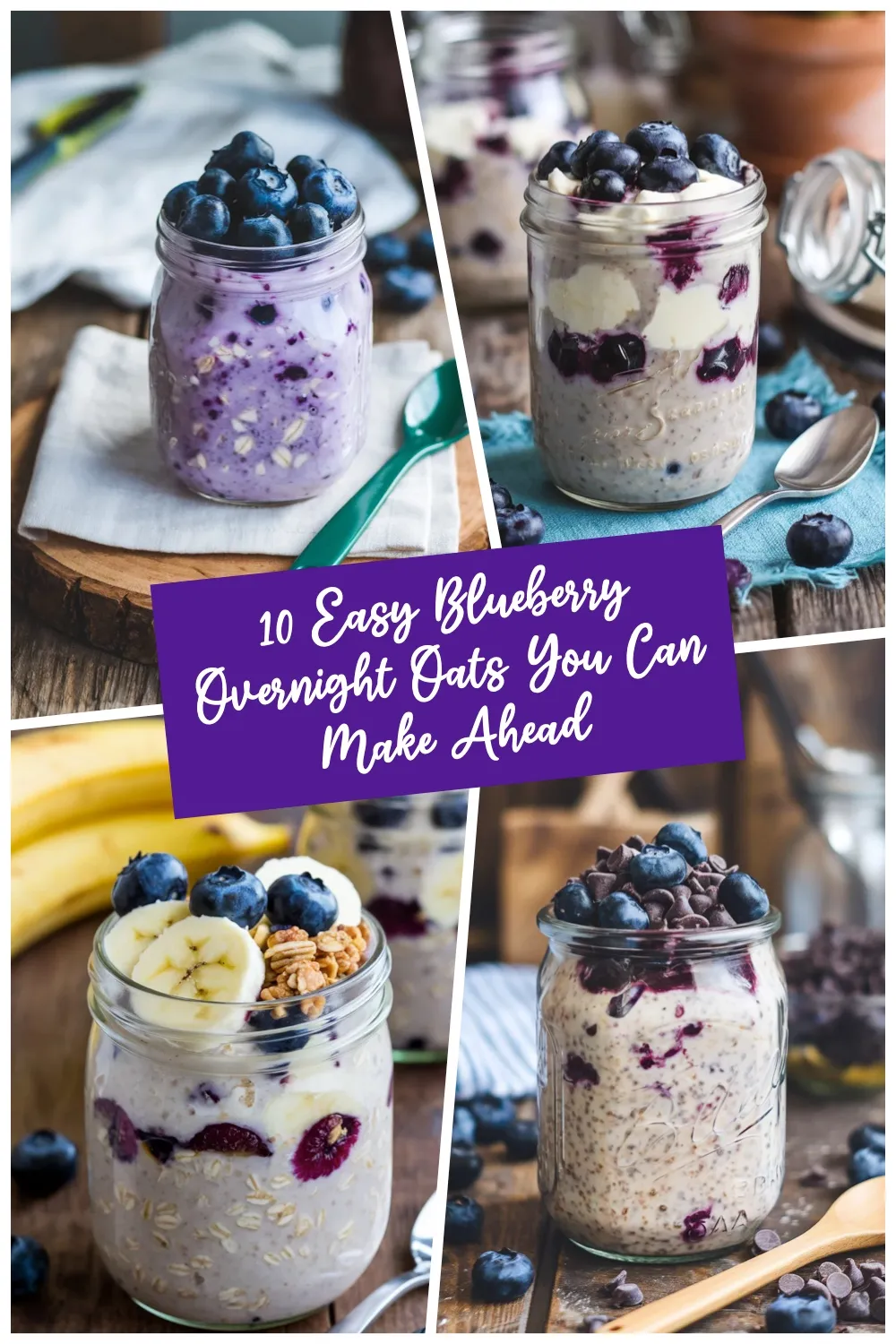 Make breakfast ahead with these blueberry overnight oats 🫐 Simple, filling, and great for the whole week.
#MealPrepBreakfast #OvernightOats #BreakfastInspo #HealthyLiving