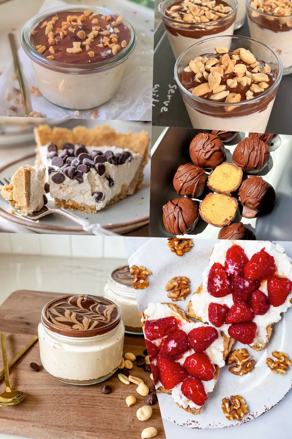 These cottage cheese and peanut butter ideas are easy to make and perfect to keep in the fridge for busy mornings and afternoon snacks. #mealprepideas #easyfood #proteinrecipes