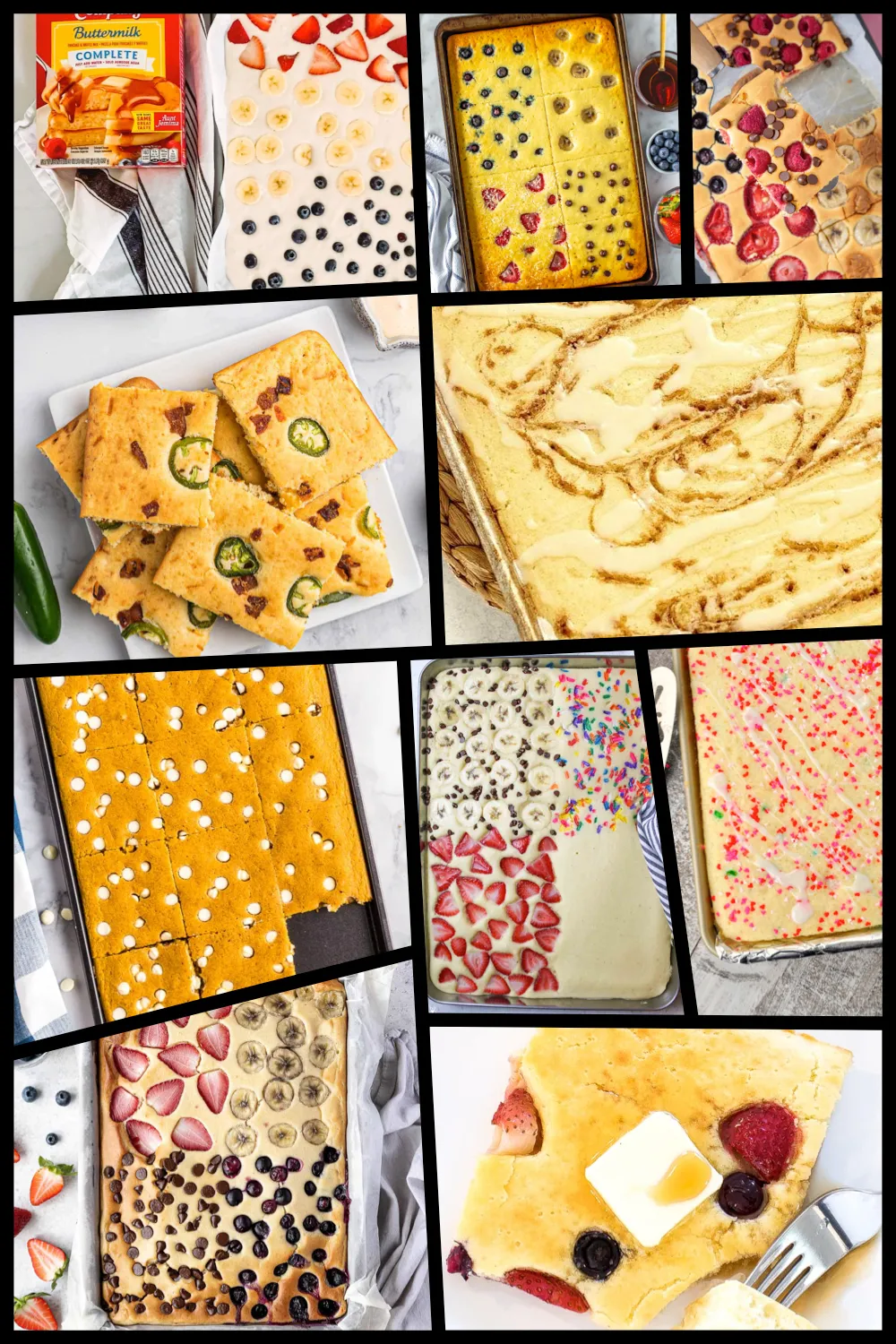Tired of flipping pancakes? These sheet pan pancake recipes bake everything at once for an easy, hands-off breakfast. #EasyBreakfastIdeas #SheetPanMeals #PancakeRecipes #BusyMornings