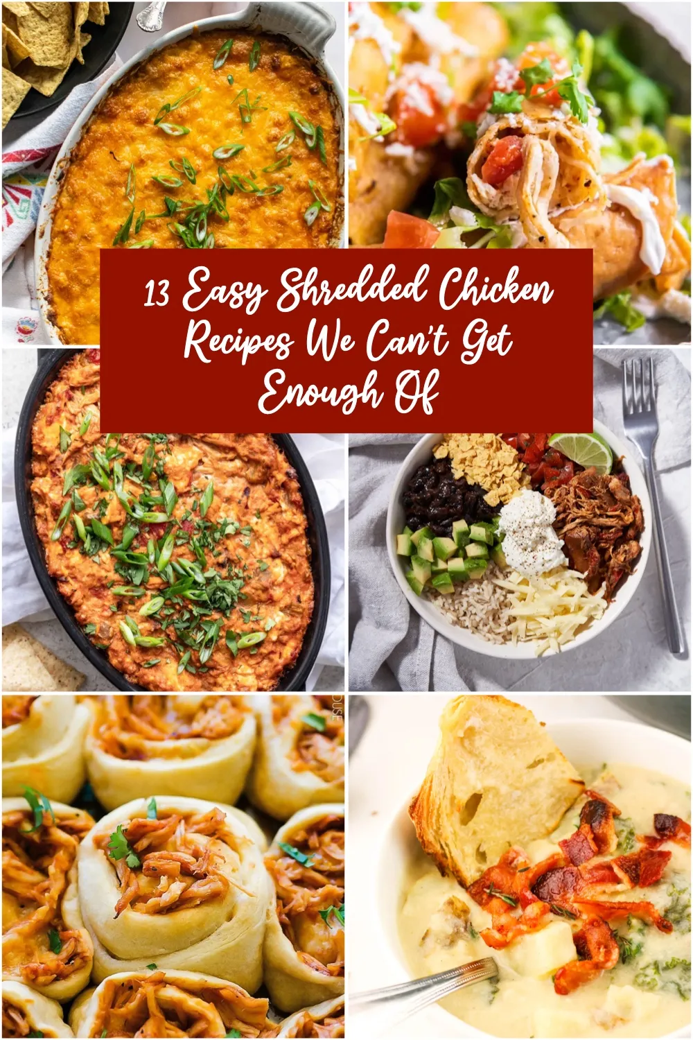 When groceries are expensive and everyone’s still asking “what’s for dinner?”, these Shredded Chicken Recipes come in clutch. They turn one batch of chicken into dips, bowls, sliders, and casseroles that actually feel fun — not “we’re eating leftovers again” sad.