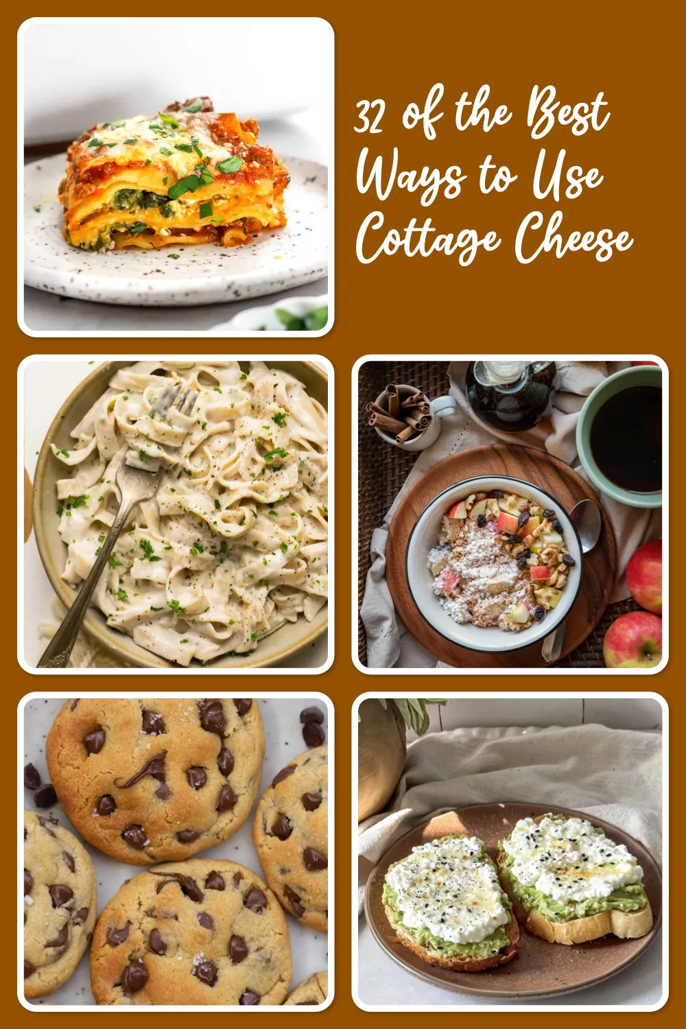 This cottage cheese roundup includes breakfast ideas, dinner recipes, snacks, and desserts all in one place.