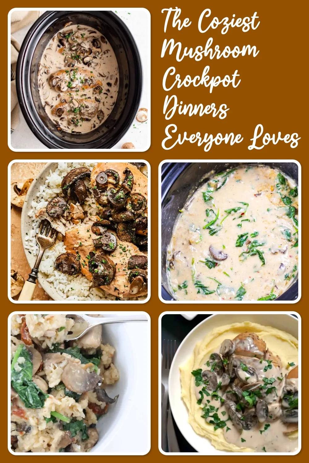 These mushroom crockpot meals are simple, cozy, and full of rich flavor. Perfect for meal prep, busy nights, and comforting family dinners. 🍲 #SlowCookerRecipes #MushroomDishes #EasyDinnerIdeas
