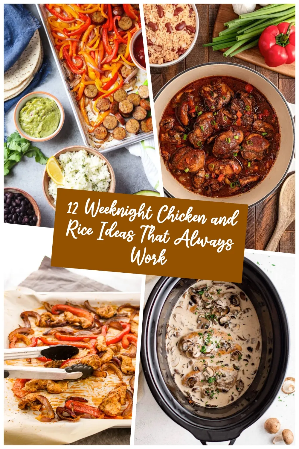 These chicken and rice recipes are perfect when you need something warm, filling, and easy to put together. Great for family dinners and meal planning. #easycooking #dinnerideas #familyfood