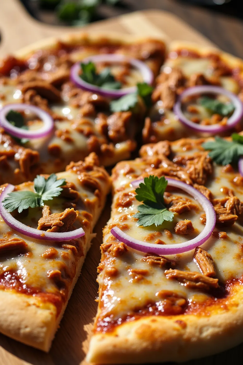 🍕 Meals With BBQ Chicken are a breeze with this quick, cheesy BBQ chicken pizza—your family will love it!