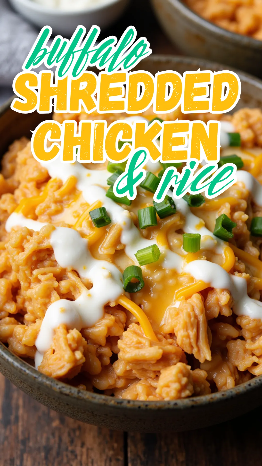 Spicy, creamy, and totally comforting, this buffalo chicken and rice is a bold twist on the crockpot classic.
