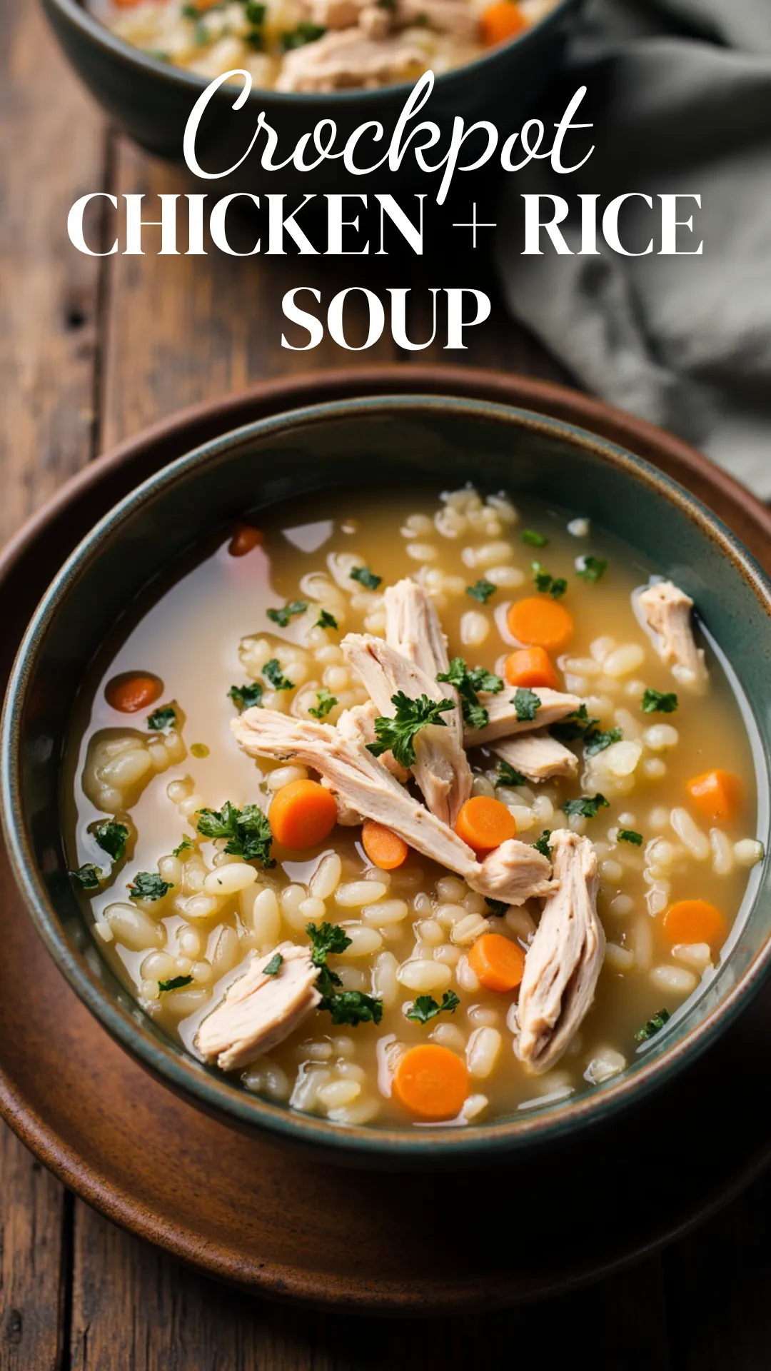 This Crockpot Chicken and Wild Rice is a rustic, hearty dish that delivers cozy comfort with every spoonful. Packed with tender shredded chicken, nutty wild rice, and a savory herb-infused broth, this slow-cooked classic is wholesome, flavorful, and just the thing for chilly nights or slow Sundays at home.