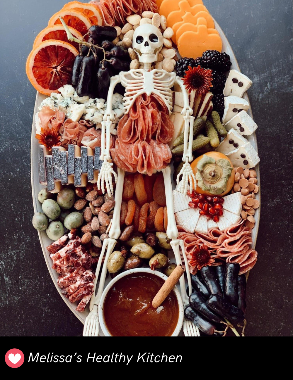 This Halloween Charcuterie Board is a spooky twist on a classic appetizer. It’s loaded with an assortment of meats, cheeses, fruits, and spooky-themed snacks. Perfect for grazing, this board is a great way to keep your guests snacking throughout the night.