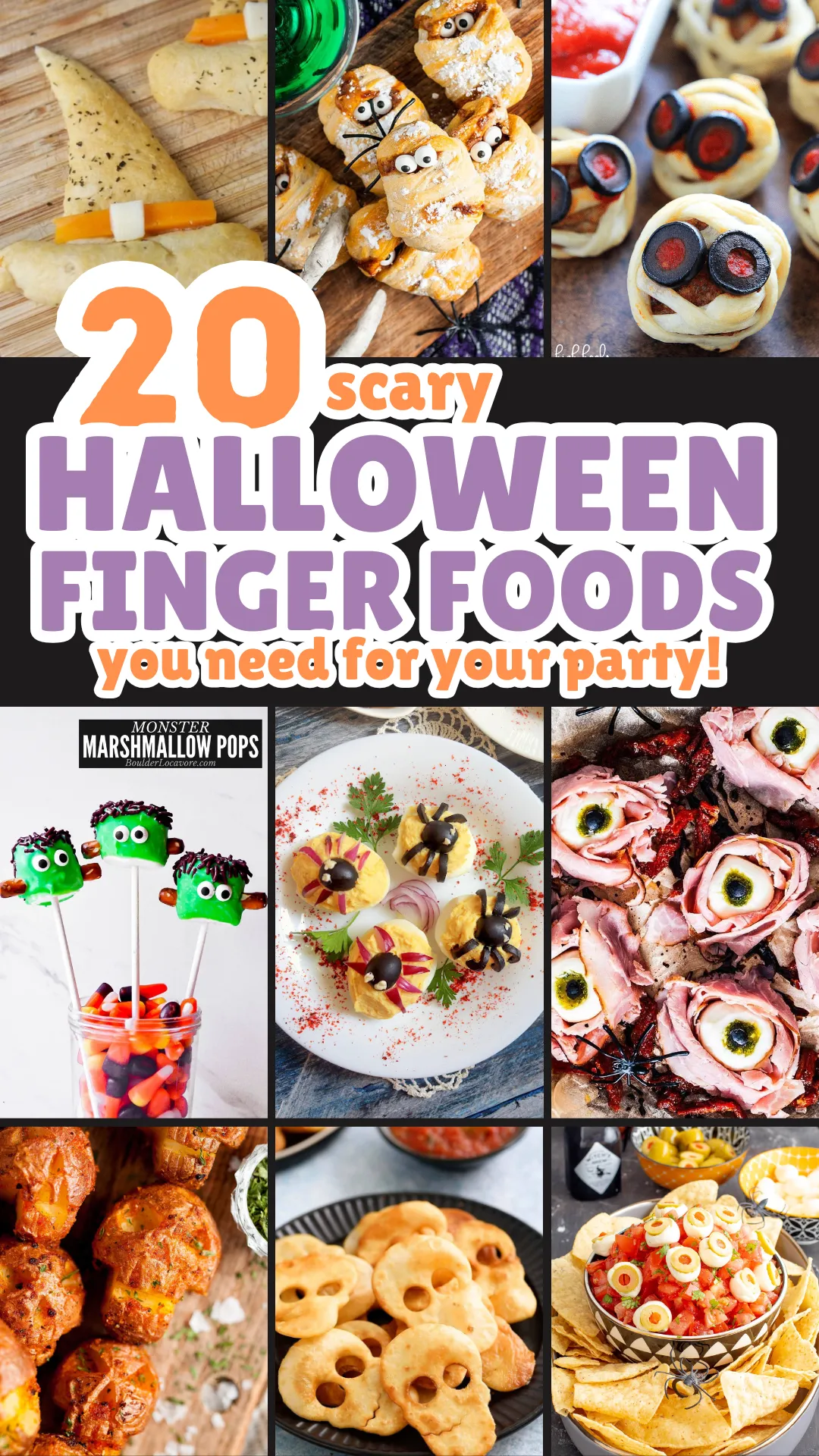 Throwing a Halloween bash or packing treats for a class party? These spooky Halloween finger foods are fun, delicious, and easy to make—perfect for kids, party trays, or bake sales! #HalloweenSnacks #HalloweenPartyFood #SpookyTreats #HalloweenIdeas