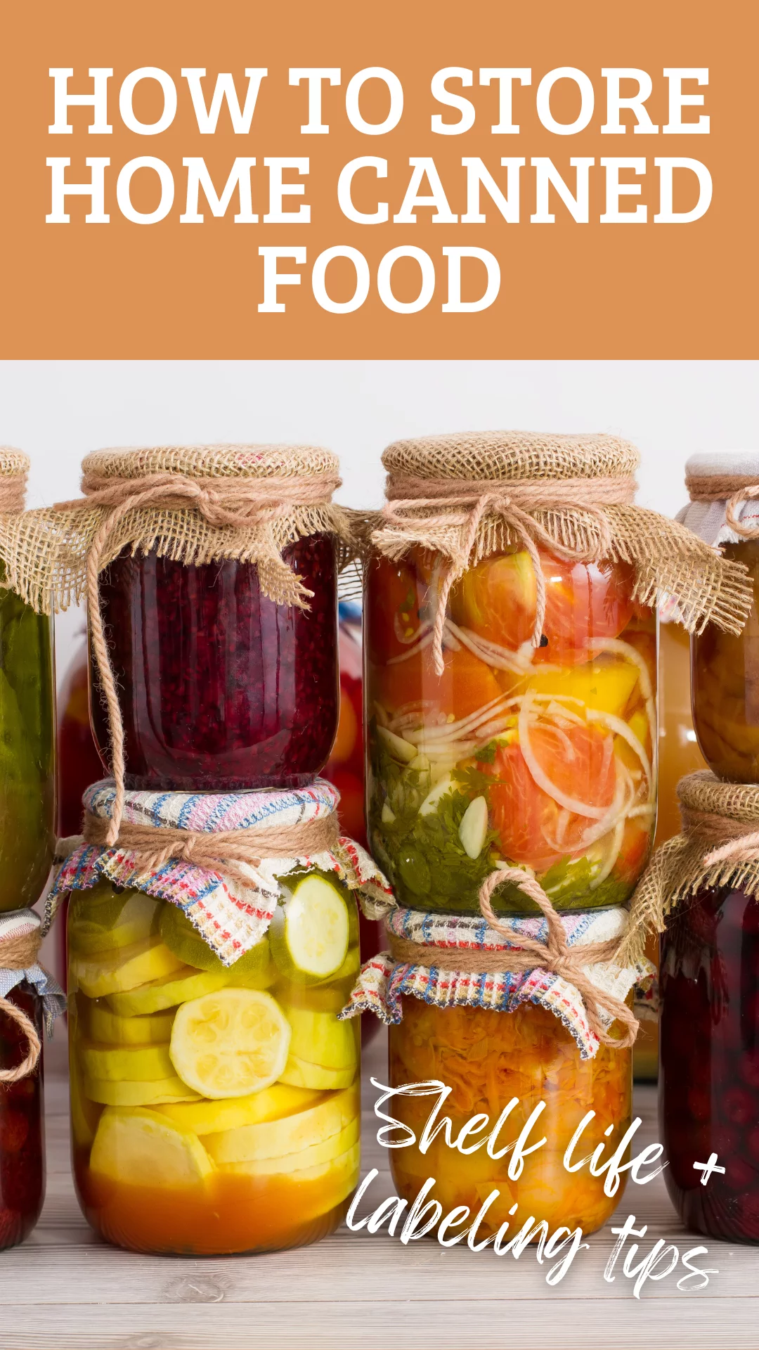 Wondering how long home canned food lasts or where to store your jars? This beginner-friendly guide covers the best storage conditions, labeling tips, and how to spot spoilage—perfect for keeping your pantry safe and organized! 🫙 #CanningTips #CanningForBeginners #FoodStorage #HomeCanning #PantryPrep