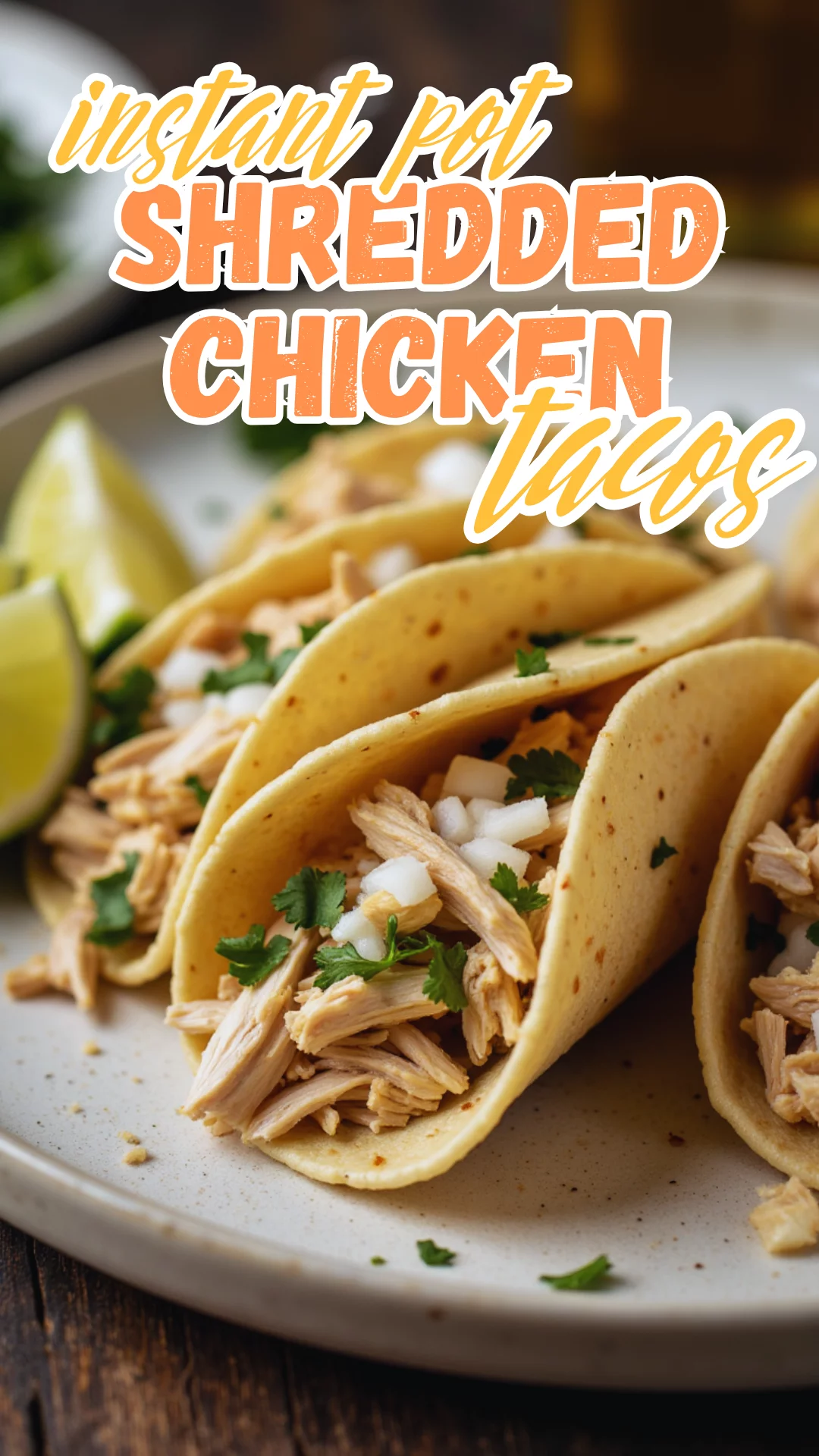These Instant Pot chicken tacos taste like they’re straight from a food truck—tender, juicy, and ready fast! 🌮✨
