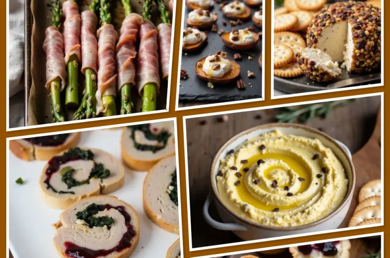 Take the stress out of Turkey Day with these 10 easy and elegant make-ahead Thanksgiving appetizers! From deviled eggs to cranberry goat cheese bites, these crowd-pleasers are perfect for grazing while the feast finishes. 🧀🍇 #ThanksgivingAppetizers #MakeAheadRecipes #HolidayEntertaining