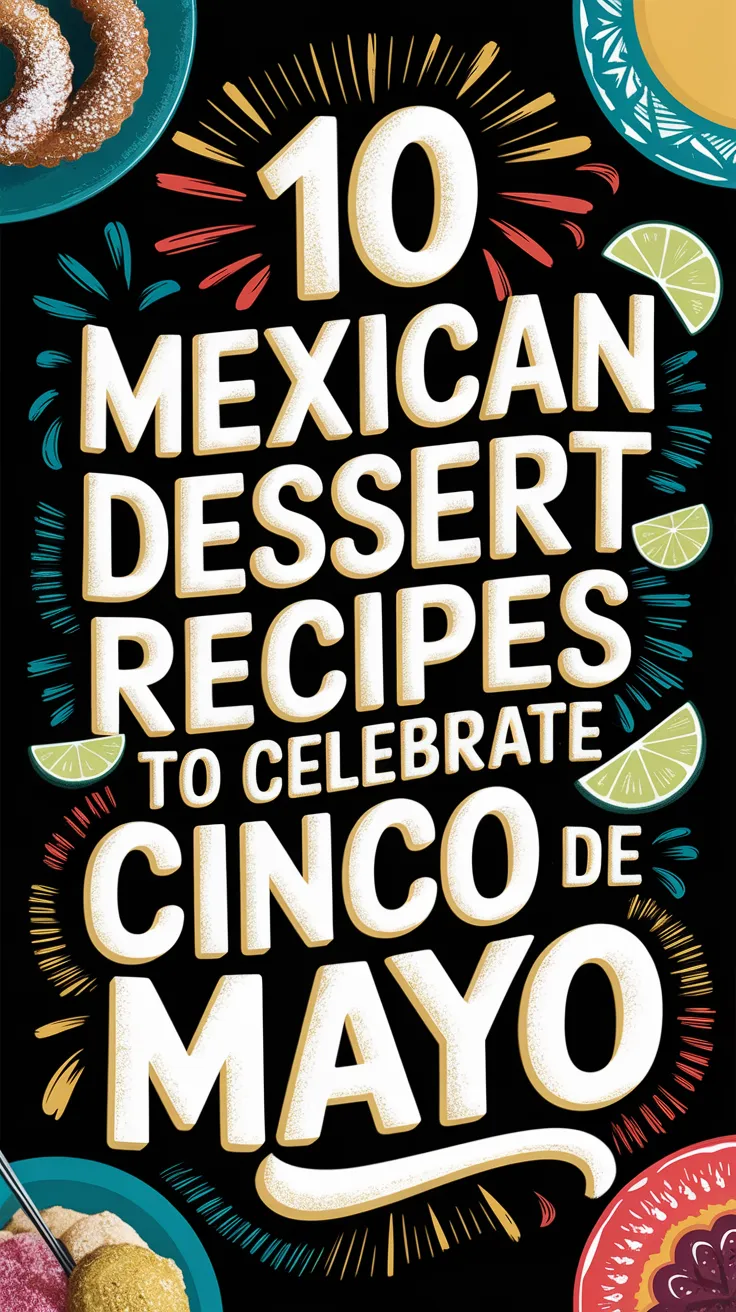 Cinco de Mayo is the perfect excuse to indulge in bold flavors and sweet treats, and these 10 Mexican dessert recipes bring all the rich, spiced, and creamy goodness to your table! 