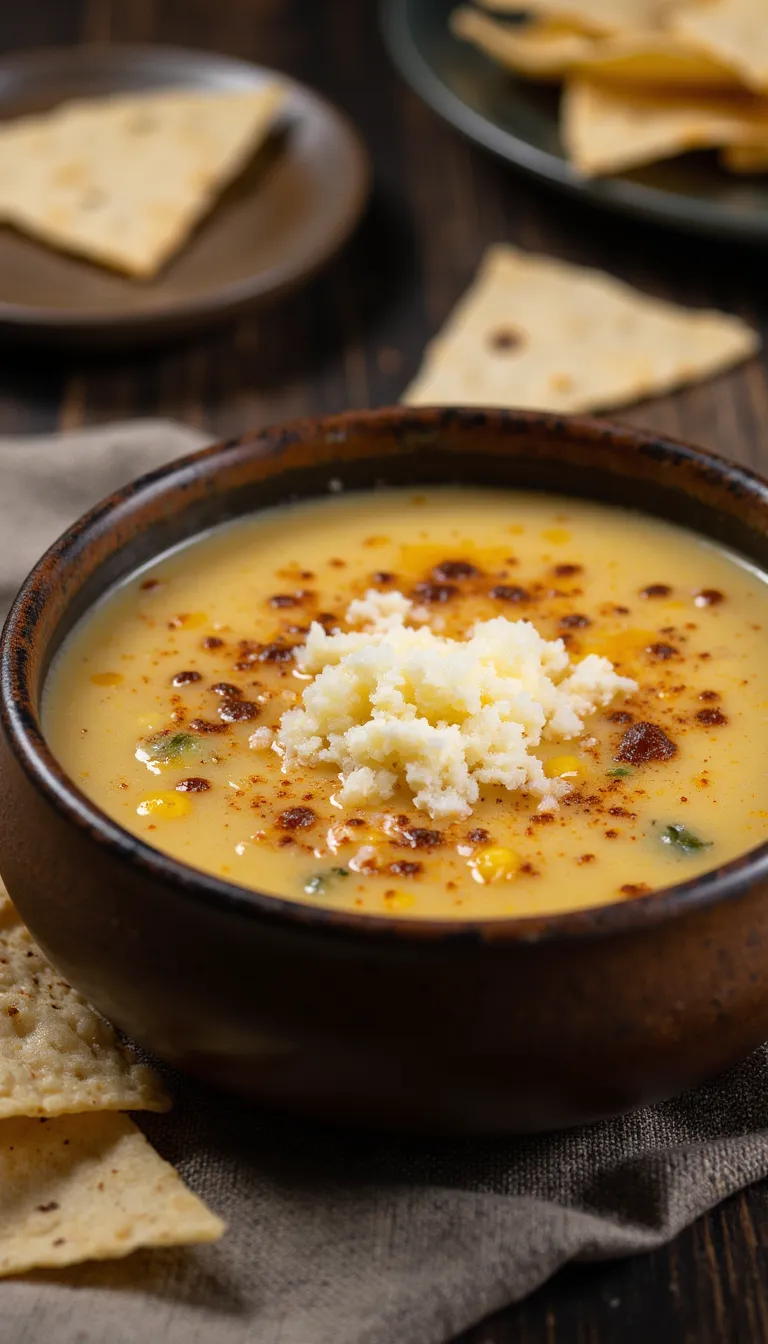 This creamy crockpot corn soup brings all the summer vibes and bold flavour—with hardly any effort. #crockpotsoup #summerrecipes