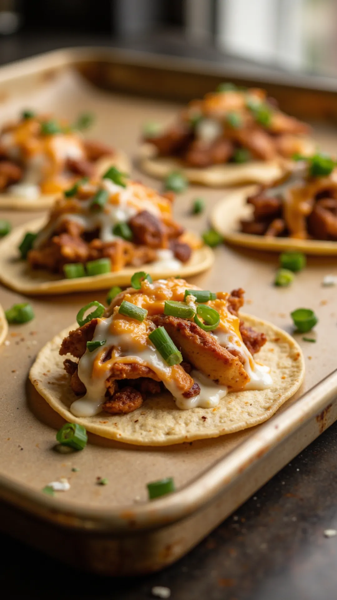 Sweet, smoky, and cheesy—these sheet pan BBQ chicken tacos are a no-mess weeknight win! 🌮🔥 #TacoNight