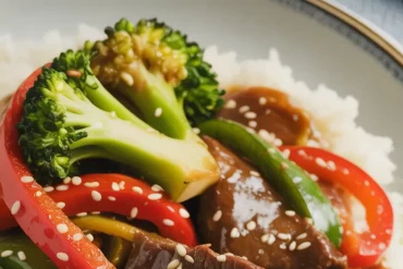 This Slow Cooker Beef and Broccoli is the perfect busy night dinner—minimal prep, big flavor! Made with tender chunks of beef, frozen broccoli, and a rich soy-garlic sauce, it’s a fuss-free meal the whole family will love. Just add rice and dinner is done! #WeeknightMeals #CrockpotDinner #EasyBeefRecipes #SlowCookerComfortFood #HealthyTakeoutAtHome