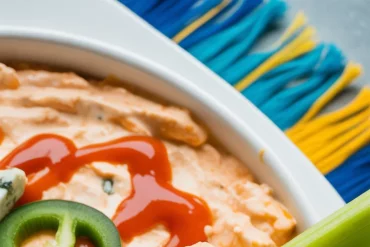 This Slow Cooker Buffalo Chicken Dip is a cheesy, spicy crowd-pleaser that’s perfect for game day or casual get-togethers! Made with tender shredded chicken, hot sauce, cream cheese, and blue cheese, it’s rich, bold, and incredibly easy to make. Serve with veggie sticks or crackers for a dip everyone will love. #BuffaloChickenDip #GameDayRecipes #SlowCookerDip #EasyAppetizers #PartyFood