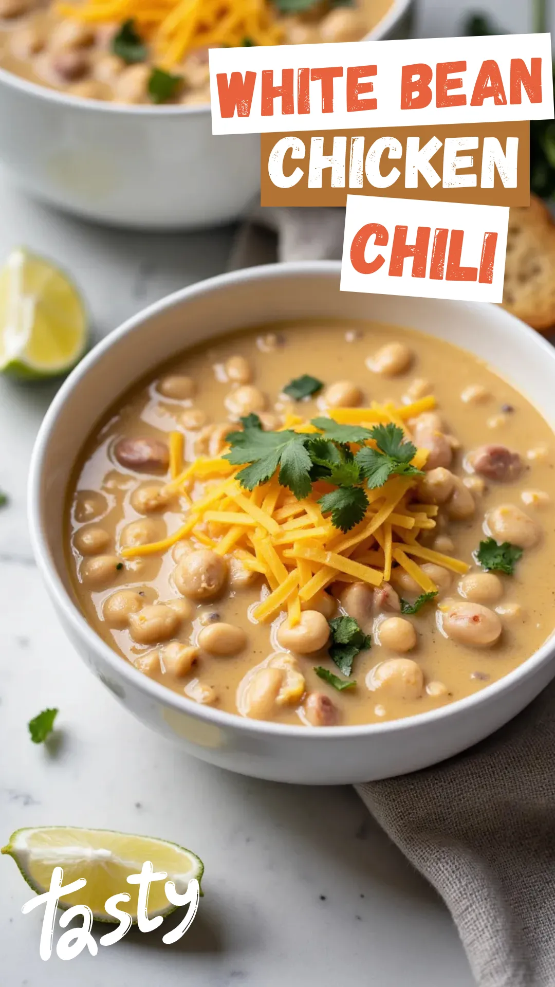 Quick, easy, and packed with flavor—this pantry-friendly chicken chili is a family favorite.