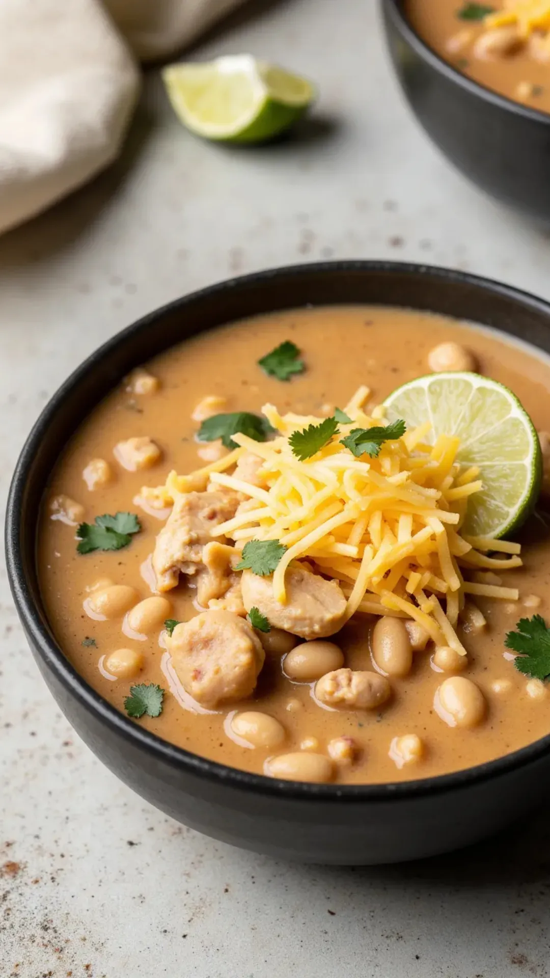 Creamy, hearty, and ready in under 45 minutes—this white bean chicken chili is comfort in a bowl.