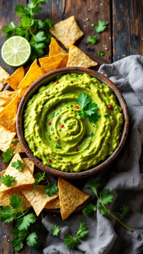 Guacamole with Tortilla Chips