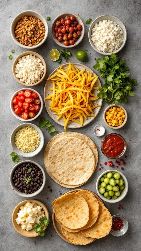 Nothing says party food like mini tacos, and a DIY Mini Taco Bar is the perfect way to keep guests happy at your grad party! 🎉 With warm tortillas, flavorful fillings, and a spread of fun toppings, everyone can build their own perfect taco—from classic to creative.